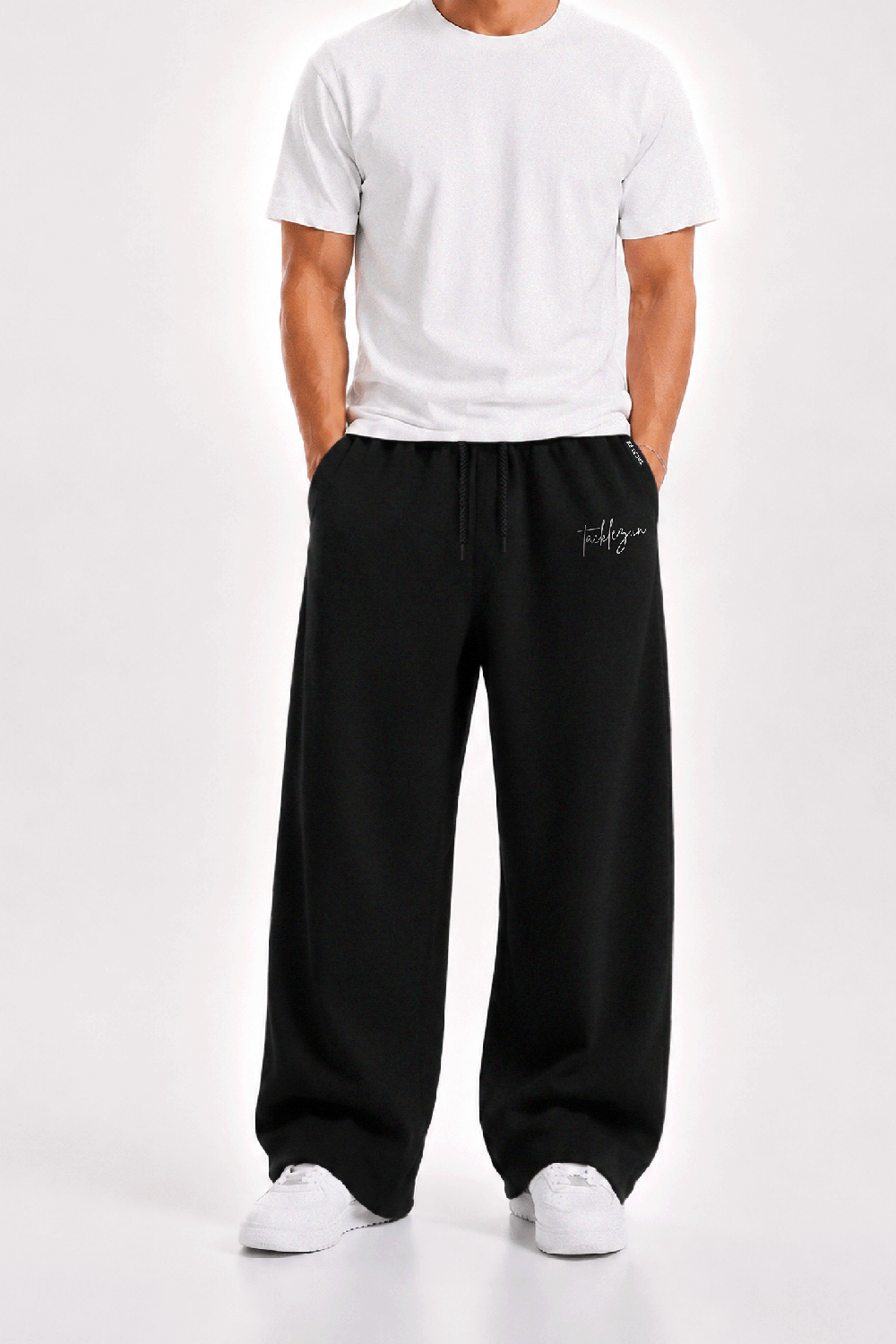 Everyday Unisex Joggers - Black - Image 2