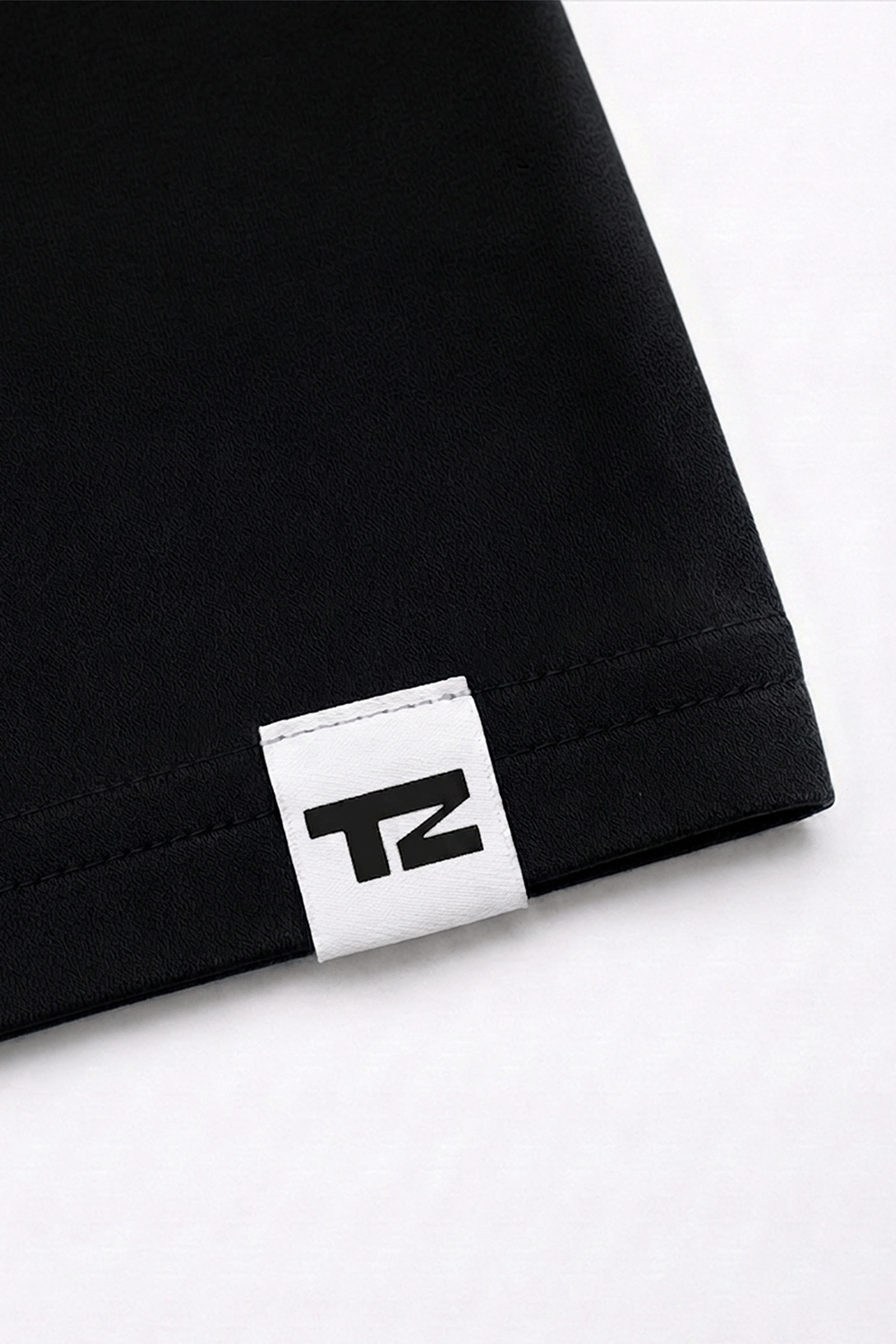 Black Oversized T-Shirt – Drop Shoulder, Unisex - Image 2