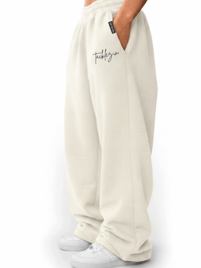 Everyday Unisex Joggers - Off White