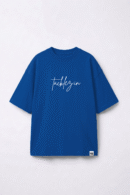Royal Blue Oversized T-Shirt – Drop Shoulder, Unisex