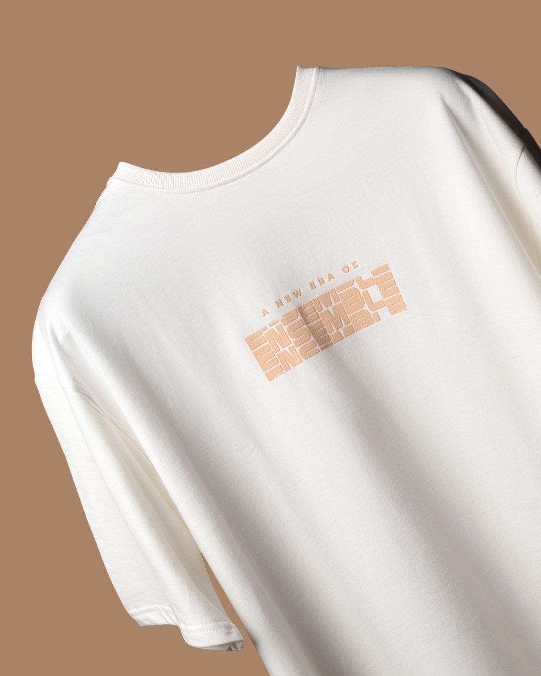 Ensemble Premium "A New Era" Oversized T-Shirt – Cream - Image 4