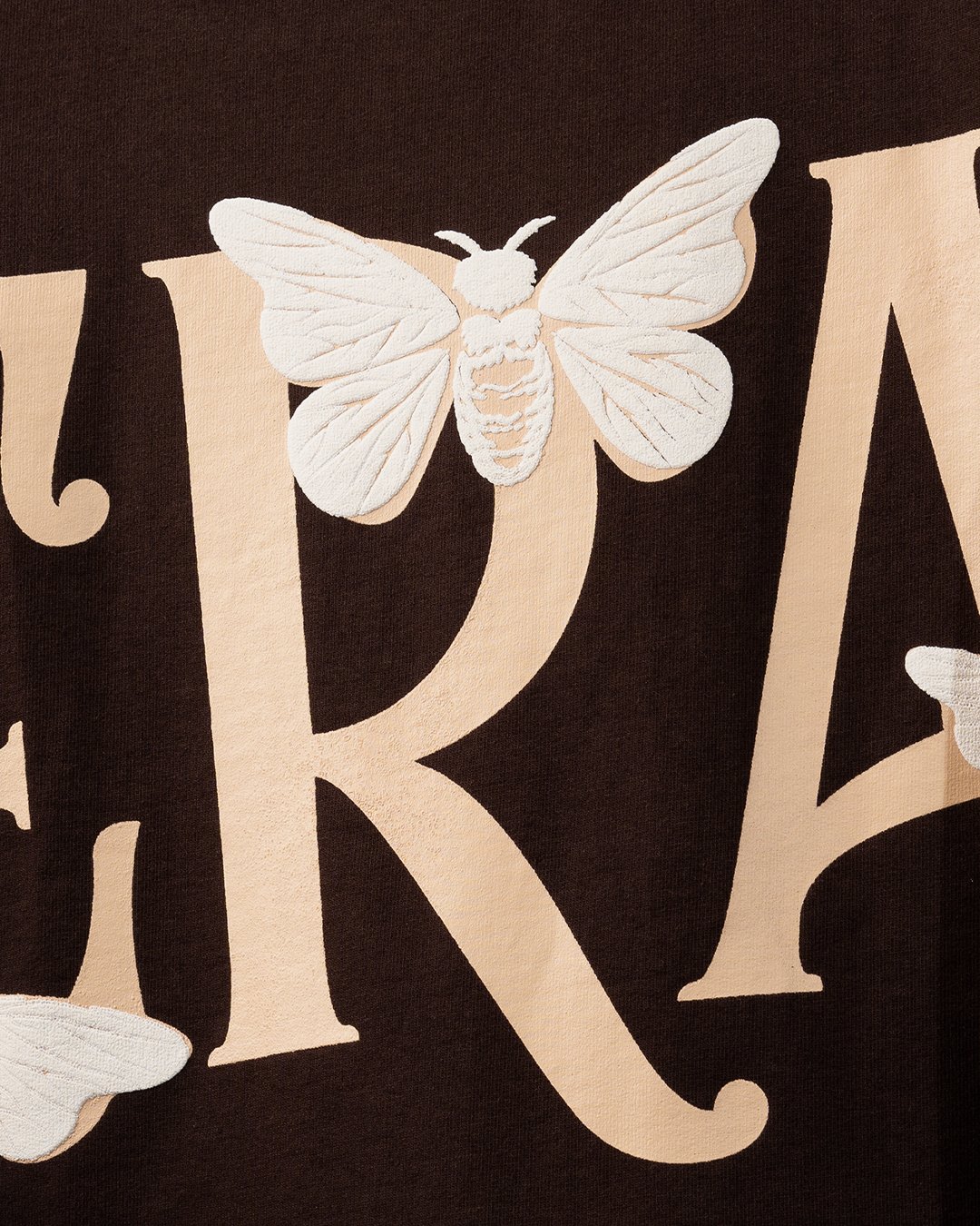 Premium "ButterflyEra" Oversized T-Shirt – Coffee Brown - Image 5
