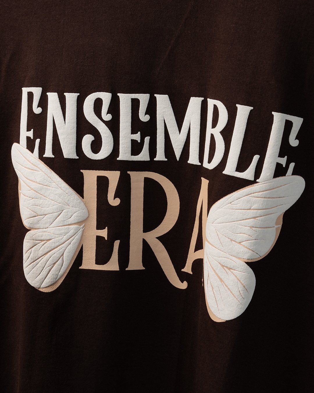 Premium "ButterflyEra" Oversized T-Shirt – Coffee Brown - Image 4