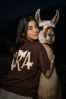 Premium "ButterflyEra" Oversized T-Shirt – Coffee Brown