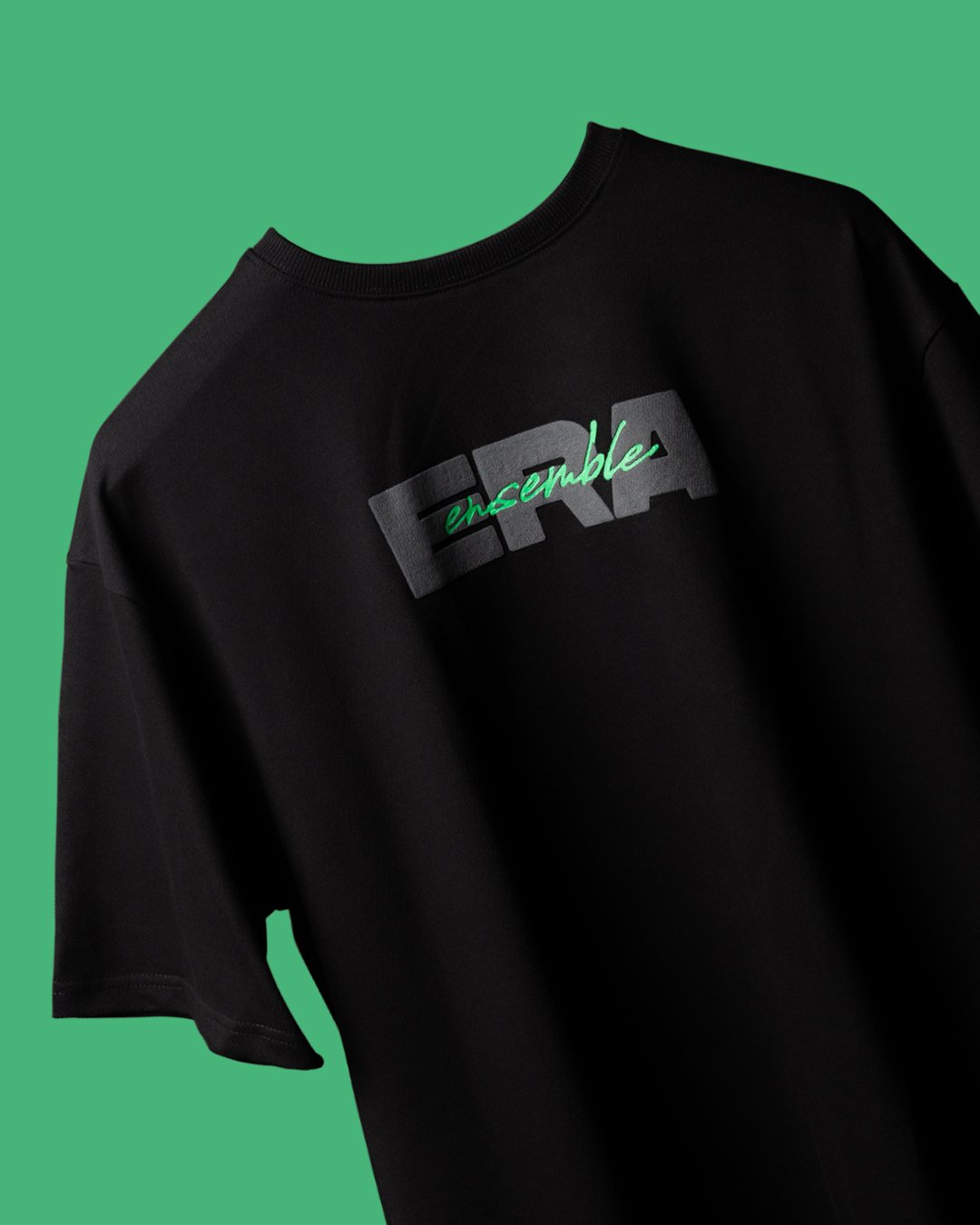 Ensemble Premium "A New Era" Oversized T-Shirt – Black - Image 7
