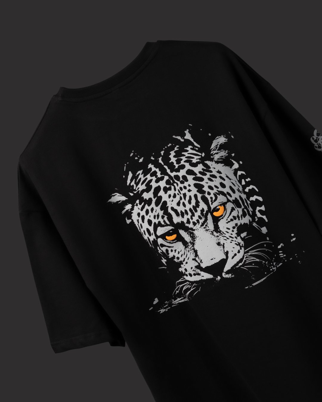 Premium "Eye of the Jungle" Oversized T-Shirt – Black - Image 5