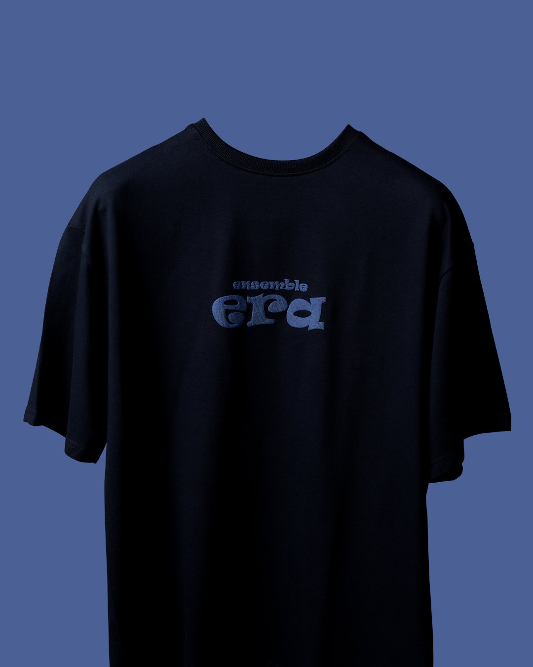 Ensemble Premium "A New Era" Oversized T-Shirt – Navy Blue - Image 4