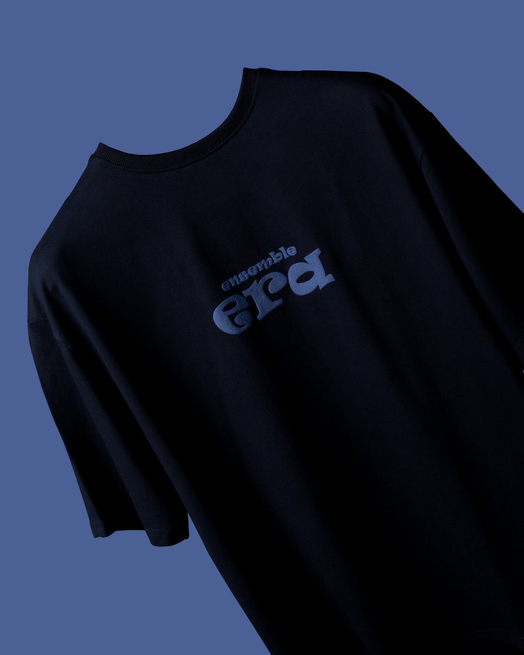 Ensemble Premium "A New Era" Oversized T-Shirt – Navy Blue - Image 5