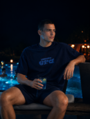 Ensemble Premium "A New Era" Oversized T-Shirt – Navy Blue