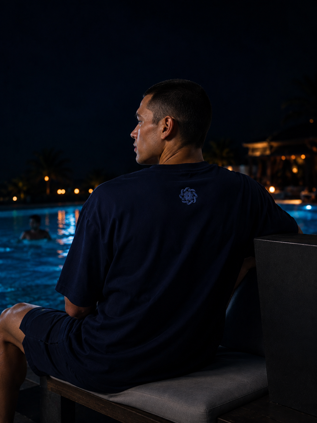 Ensemble Premium "A New Era" Oversized T-Shirt – Navy Blue - Image 2