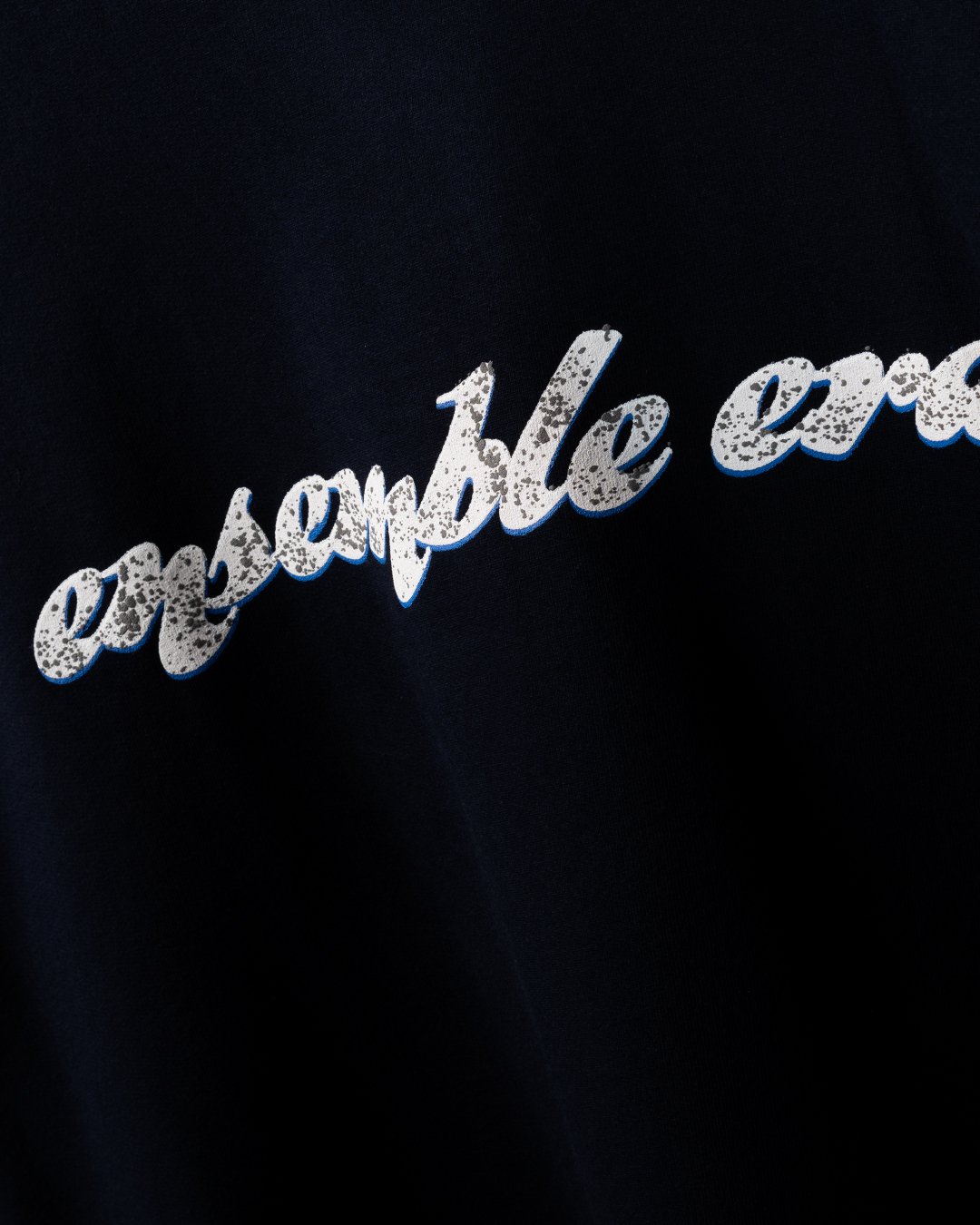 Premium "Moon Era" Oversized T-Shirt – Navy Blue - Image 4