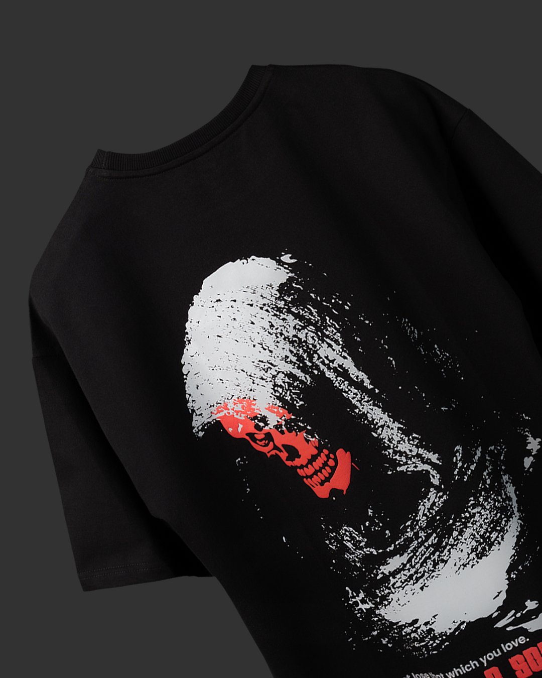 Premium "Soul Era" Oversized T-Shirt – BLACK - Image 4