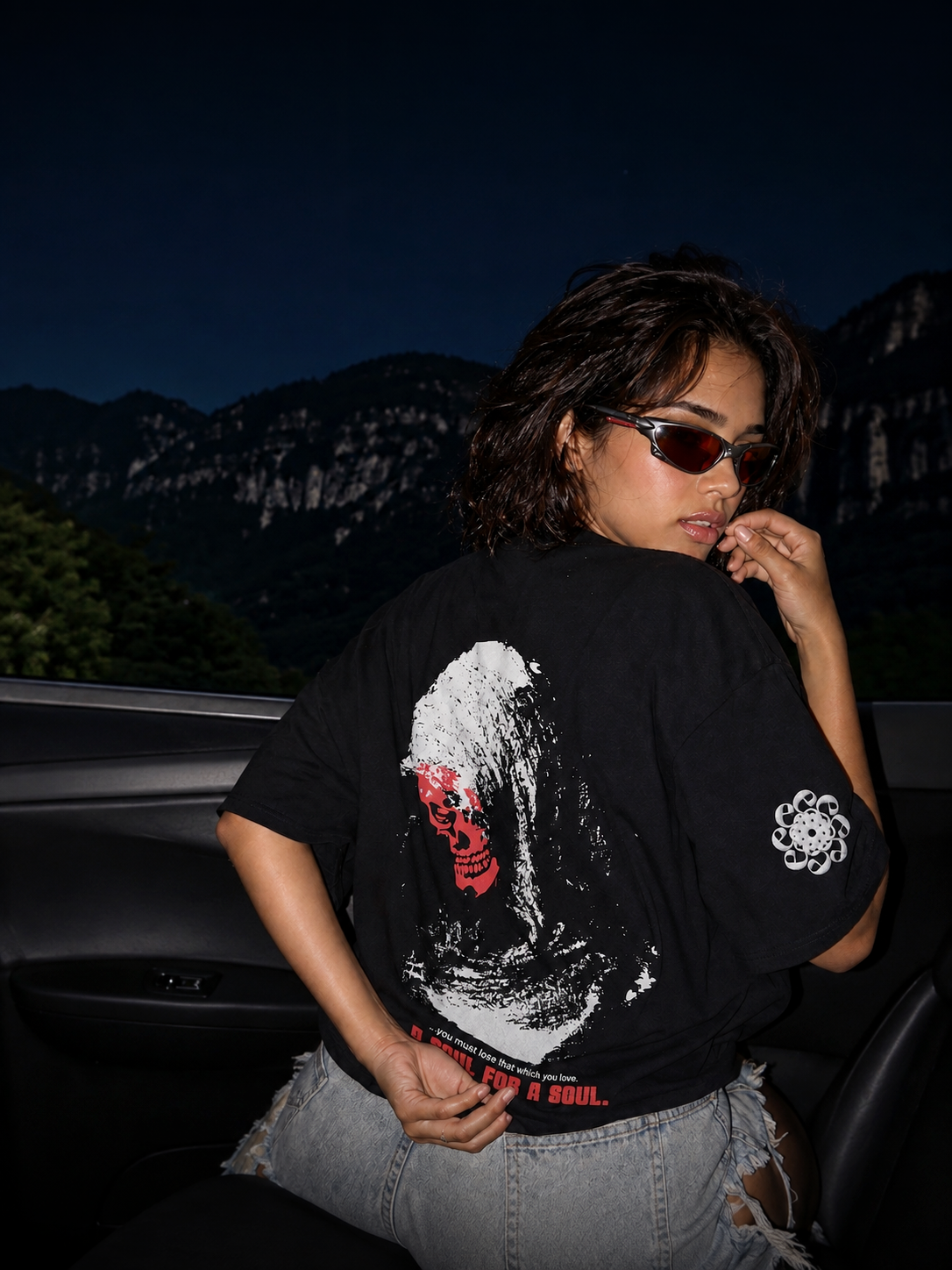 Premium "Soul Era" Oversized T-Shirt – BLACK - Image 2